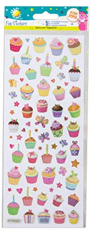 Craft Planet CPT 805261 Cupcakes Stickers