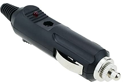 BeMatik - Conector Macho mechero de Coche para soldar