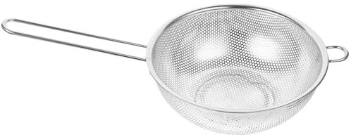 Cabilock Passoire Avec Poignée Cuillère à Marmite Écumoire à Fentes Passoire Écran Petite Passoire Crépine D'évier De Cuisine Tamis Tamis Écumoire De Cuisine Louche Légume Panier étallique