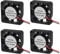 4PCS 3D Printer Cooling Fan 40mmx40mmx10mm Oil Bearing Blower Fan DC 12V Brushless Cooling Fan with 2 Pin Terminal for Hotend Extruder Heatsinks Makerbot MK7 MK8 CPU Chip