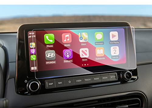 GAFAT Kompatibel mit Hyundai Kona 2020-2022 2023 Elektro Hybrid 10,25 Navigation Schutzfolie, Gehärtetes Glas Displayschutzfolie für Kona 2021 Navi, Stoßfest, 9H Kratzfest [Nicht für 8 & Neu 2024-]