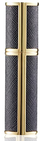 SUBORAWOS Parfümzerstäuber Nachfüllbar,Mini Parfum Zerstäuber für Unterwegs,Leer Sprühflasche für Parfum,Handtasche Parfümflaschen für Reise 5ml(JB-Schwarz)