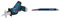 Bosch Professional Scie-sabre GSA 12 V-14 Batteries ZB (65mm, sans batterie, sans chargeur) + 1x Lame de scie sabre Expert `Tough Wood` S 1242 KHM (Bois traité sous pression, Bois de chantier, 300 mm)