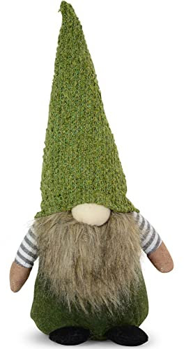 Riffelmacher&Weinberger Dekofigur Wichtel Friedbert - 30 cm Grün | 10129 - Adventsdekoration Weihnachten