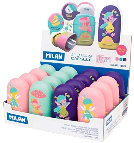 MILAN® Scatola espositiva 16 tagliaborre CAPSULE serie speciale Fairy Tale