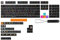 Navna CherryHeight DyeSubbed Keycap Set für 61/64/87/980/104/108 Mechanical Keyboard, English/Japanese/Korean/Russian, CherryMX Switches, Multi-Size Compatibility, Dye-Sublimated Design