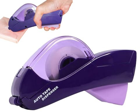 Automatischer Klebeband Spender, Paketbandabroller Klebebandabroller Zum Geschenke, Auto Tape Dispenser, Handheld Scotchs Tape Cutter, Kleberoller Doppelseitig Tesa Abroller, leichte Spenderpistole