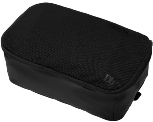 Db Journey Essential Packing Cube L, Packwürfel aus 100% Polyamid, in der Farbe Schwarz (Black Out), Volumen: 9 L, 5000212004901