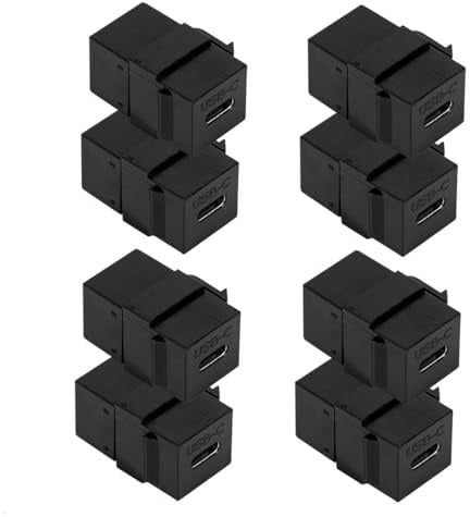 TecLines TKM014B Keystone USB-C 3.1 Gen 2 Modul 60W Buchse/Buchse (8)