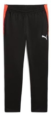 PUMA Herren IndividualLIGA Training Pants Gestrickte Hosen, PUMA Black-Heat Fire, 3XL