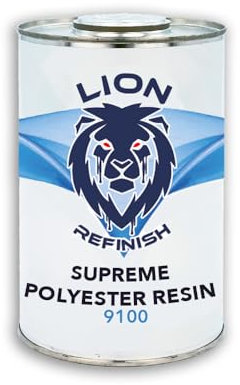 Lion Refinish Resina Poliestere 750ml con Catalizzatore