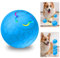 GMTEO Ball Hund, 2024 Neu Hundespielzeug Intelligenz, Interaktives Hunde Ball Spielzeug, Strapazierfähiger Automatisch Rollender Ball für Welpen/Kleine/Mittlere Hunde, USB Wiederaufladba (blau)