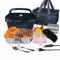 ISY-SHOP Gamelle chauffante, lunch box chauffante électrique 12V24V220V,80W,boite chauffant pour chantier en allume cigare, boite chauffante repas 1.5L,chauffe plat voiture camion, COULEUR NOIRE