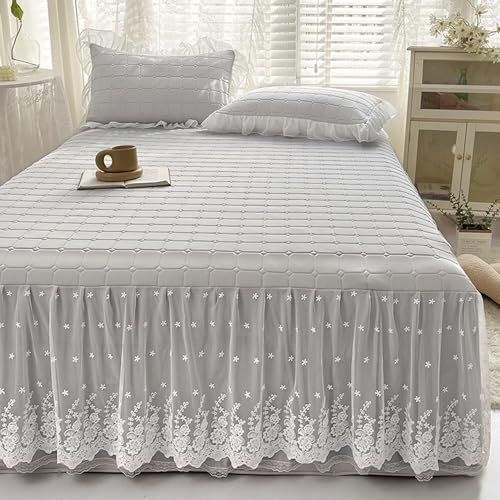 Latex-Bettwäsche-Set mit Kissenbezügen, atmungsaktiv, 3-teilig, für Queensize-/Doppelbett/Einzelbett, Sommerdekoration, Rosa, 180 x 220 cm