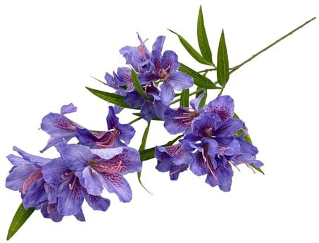 HUFFA Trigeminus-Rhododendron-Blume – Elegante Hochzeitsdekoration und Wohnzimmer-Herzstück(Blue)