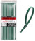 LEDSone 100 Pack of 150mm x 36mm Reusable Cable Ties, Heavy Duty with 40lbs Tensile Strength Green Releasable Adjustable Cable Ties, 6 Premium Tie Wraps, Strong Nylon Zip Ties (7.2mmx450mm)
