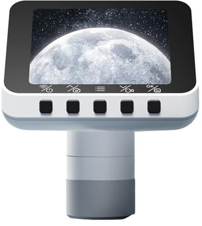 Cpolebev 30070 WiFi Elektronisches Okular für Astronomisches Teleskop Monokular 70MM Große Blende für die Sternenbeobachtung Vogelbeobachtung