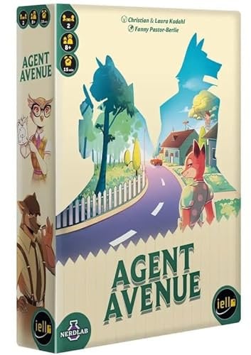 IELLO Agent Avenue Strategiespiel