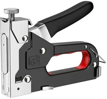 TIEOAXFT 4 IN 1 Manual Nailing Gun Light duty Home Use Code Nailing Gun Air Nail Woodworking Special Direct Staple Book Carpentry Tools(4 in 1)