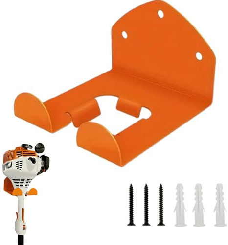 WRQIOO Wandhalterung Motorsense, Garten Motorsense Halterung, Wandhalterung für Rasentrimmer, Rasentrimmer Aufhänger, Wandha-lterung für Besen, Elektrowerkzeug