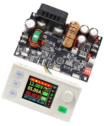 Fuente de alimentación programable, pantalla digital, control de corriente eléctrica, fuentes de alimentación para aplicaciones industriales y domésticas, pantalla digital, controladores de corriente
