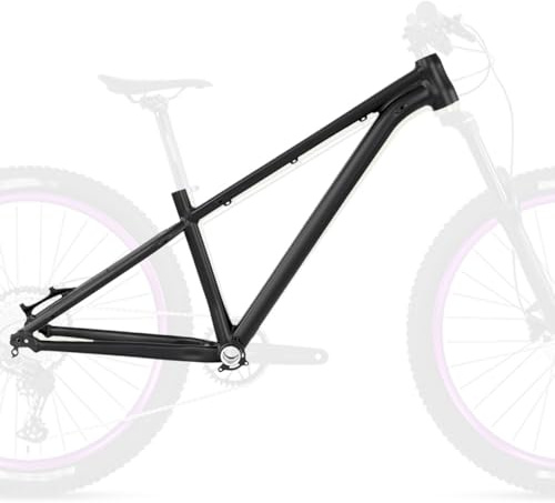 HZXQCVB 17'' Dirt Jump Bike Rahmen 27,5er XC Hardtail Mountainbike Aluminiumlegierungsrahmen Scheibenbremse 12x142mm Steckachse BB BAS68mm