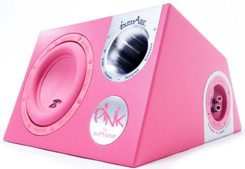 In Phase Subwoofer XTP10A da 10 1200W con cassa attiva rosa