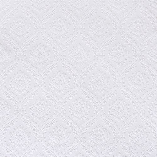 Brewster RD335 Anaglypta Wallpaper, 21-Inch x 396-Inch, Whites