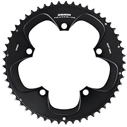 Sram 11.6215.198.020 Plato, contra Reloj, 53 Dientes, 130, 53-39, Unisex-Adult, Multicolor, M