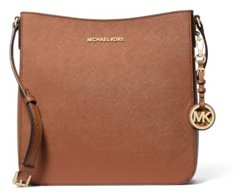 Michael Kors Handbag Jet Set Travel Large Saffiano Messenger Bag Luggage