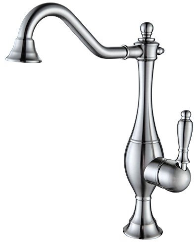 Sanlingo Retro Nostalgie Küchen Spülbecken Einhebel Armatur Edelstahl Look