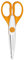 Wedo 771902 Kreativschere (mit Zackenschnitt, 16 cm große) griffe gelb