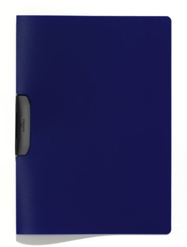 Durable Klemm-Mappe Duraswing, bis 30 Blatt A4, dunkelblau, 5er Packung, 229507