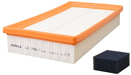 MAHLE LX 798/1 Luftfilter - für Ford Focus I (DAW, DBW), u.a. | Kompatibel mit: FORD FOCUS I, FOCUS I Stufenheck, FOCUS I Turnier, TOURNEO CONNECT, TRANSIT CONNECT