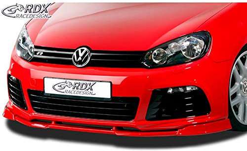RDX Racedesign Frontspoiler Vario-X kompatibel mit Volkswagen Golf VI R 2008-2012 (PU)