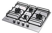 Samsung NA64H3110BS Incasso Gas Acciaio inossidabile piano cottura