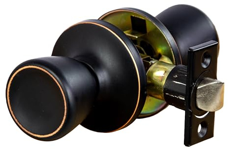 Design House Terrace Passage Door Knob, Oil Rubbed Bronze