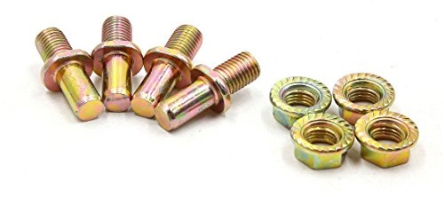 Sourcingmap Motorcycle Chain Wheel Sprocket Screw Locking Bolt for CG125 | Gold Tone, 4pcs