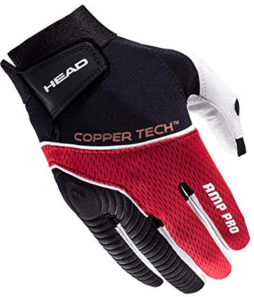 HEAD AMP Pro CopperTech Racquetball Handschuh – erhältlich in Größen für rechte und linke Hand
