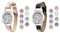 JewelryWe Schmuck 2pcs Ätherisches Öl Armband Edelstahl Baum des Lebens Locket Medaillon Aromatherapie Aroma Öle Parfum Diffusor Echtleder Leder Armreif mit 8 Pads Schwarz