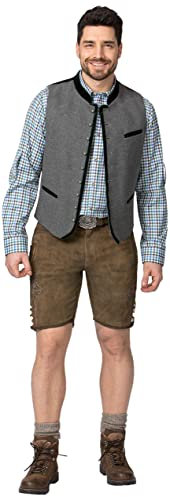 Stockerpoint Herren Corbi4 Trachtenlederhose, Havanna Gespeckt, 56 EU