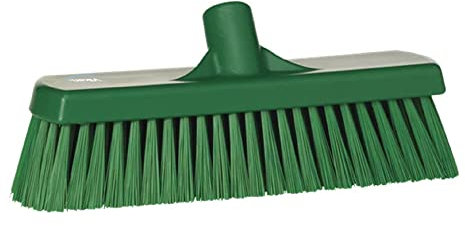 Vikan Hygiene 7068-2 Broom, Green, Medium, 300mm