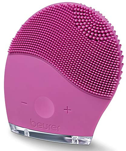 Beurer FC49 Cepillo facial vibrador | 2 en 1 limpieza profunda de poros y masaje | Tecnología de vibración para aumentar la circulación | Batería recargable de iones de litio