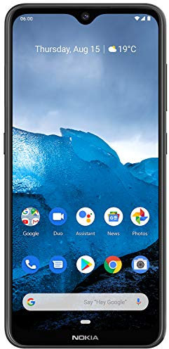 Nokia 6.2 - Smartphone débloqué 4G - (6,3 pouces - 64Go ROM - 4Go RAM - Double SIM - Android One Pie 9.0) Noir (Reconditionné)