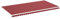 vidaXL Tela de Repuesto para Toldo Parte Superior Dosel Lona Recambio Jardín Patio Terraza Balcón Parasol Refugio Impermeable Rojo Burdeos 6x3 m