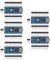 5PCS Mini Nano V3.0 ATmega328P 5V 16M Mini USB Microcontroller Board Compatible with Arduino Nano V3.0