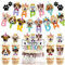 Wisebom Haustier Hund Geburtstag Decorations, Kuchen Topper Geburtstags Party Dekorationen Kinder Geburtstag Party Dekoration für Geburtstags Party Dekorationen