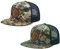 Bassdash 2 Pack Flache Krempe Trucker Cap Einstellbare Snapback Hut Mesh Zurück für Männer Frauen Angeln Jagd