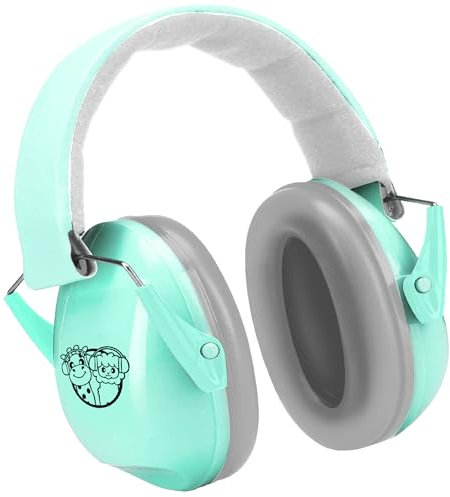 KLANG GUARD® Gehörschutz Kinder - Lärmschutz - Kapselgehörschutz - Kopfhörer - Hochwertiger Ohrenschützer für Kinder ab 2 Jahren - Schallschutz - Komfortabel – Mint