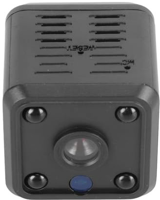 Mini Telecamera IP, Telecamera di Sicurezza per Interni Ed Esterni HD 1080P Telecamere Spia WiFi Wireless con Visualizzazione Notturna Rilevamento del Movimento Nascosto